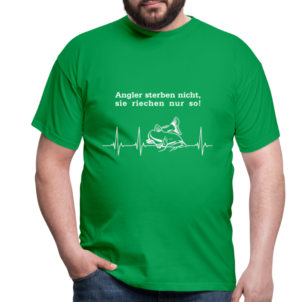 Angler sterben nicht T-Shirt - Kelly Green