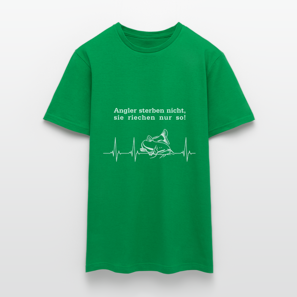 Angler sterben nicht T-Shirt - Kelly Green