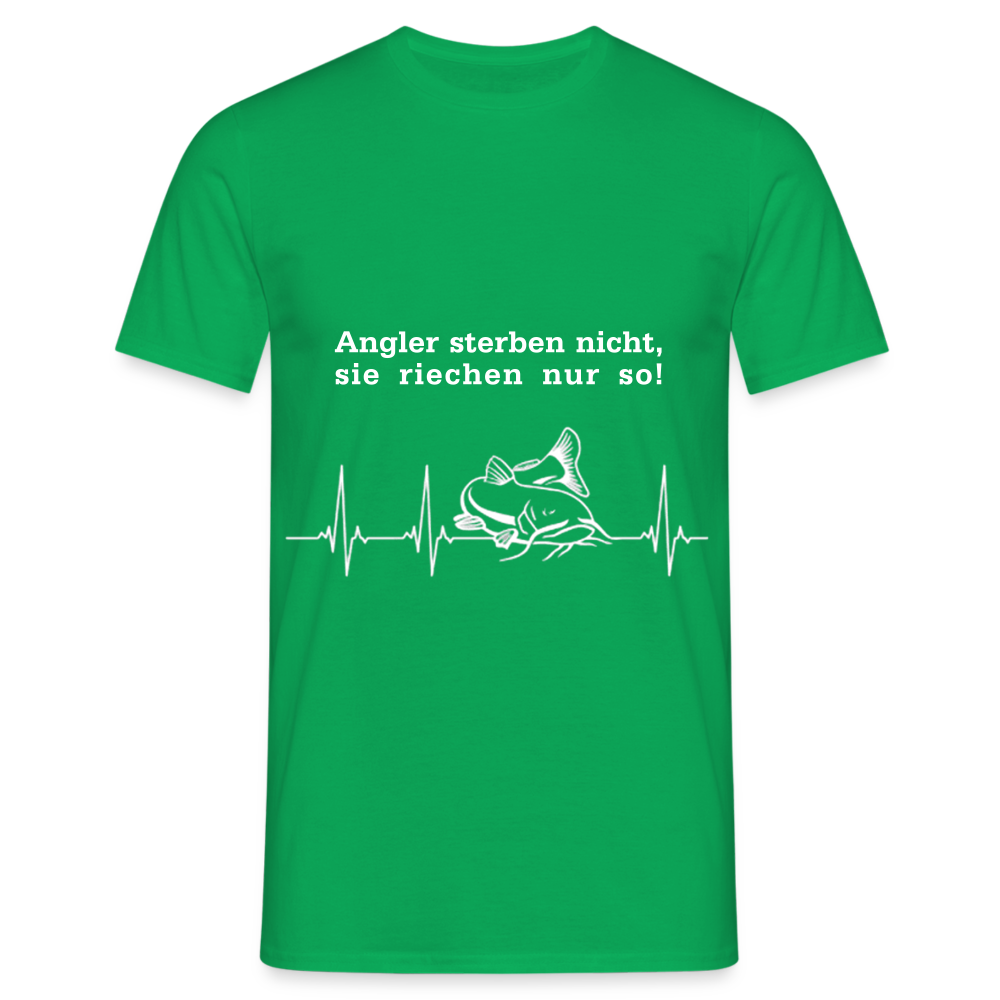 Angler sterben nicht T-Shirt - Kelly Green