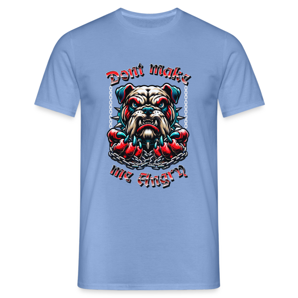 Angry Bulldog T-Shirt - carolina blue