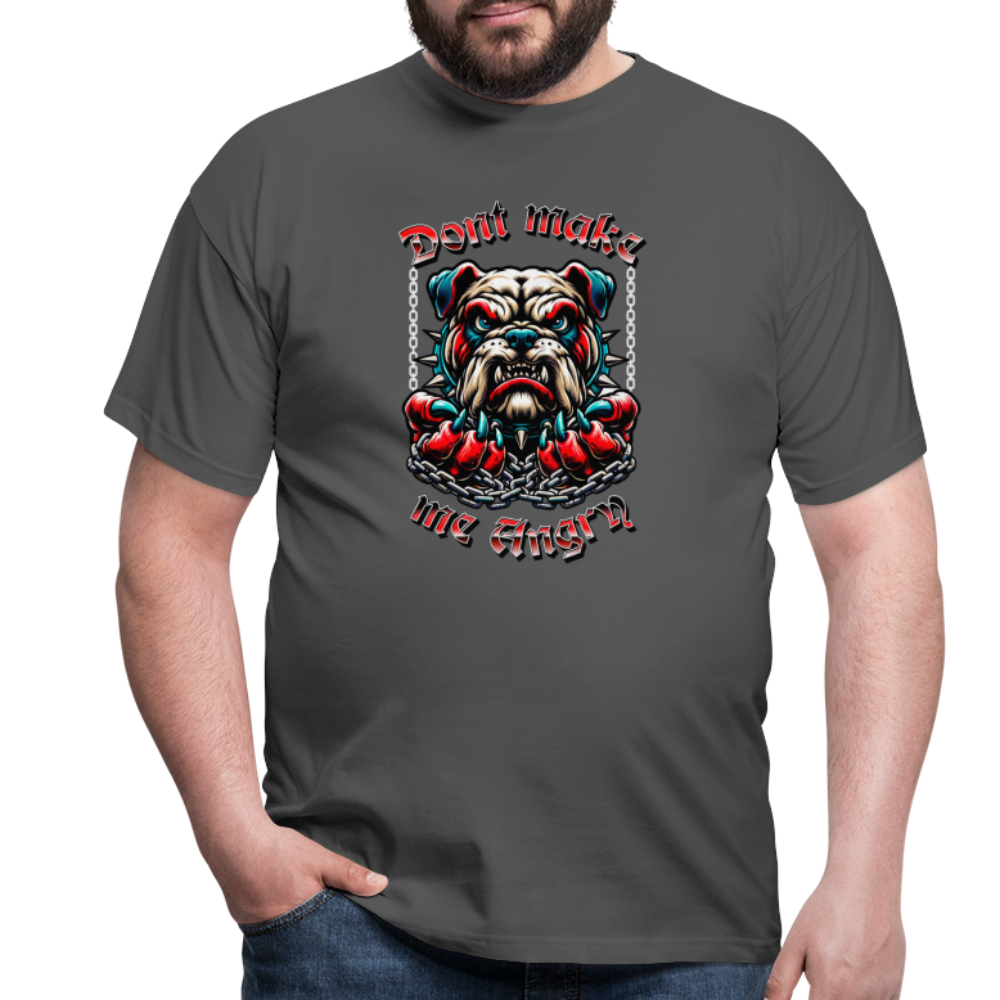 Angry Bulldog T-Shirt - Anthrazit