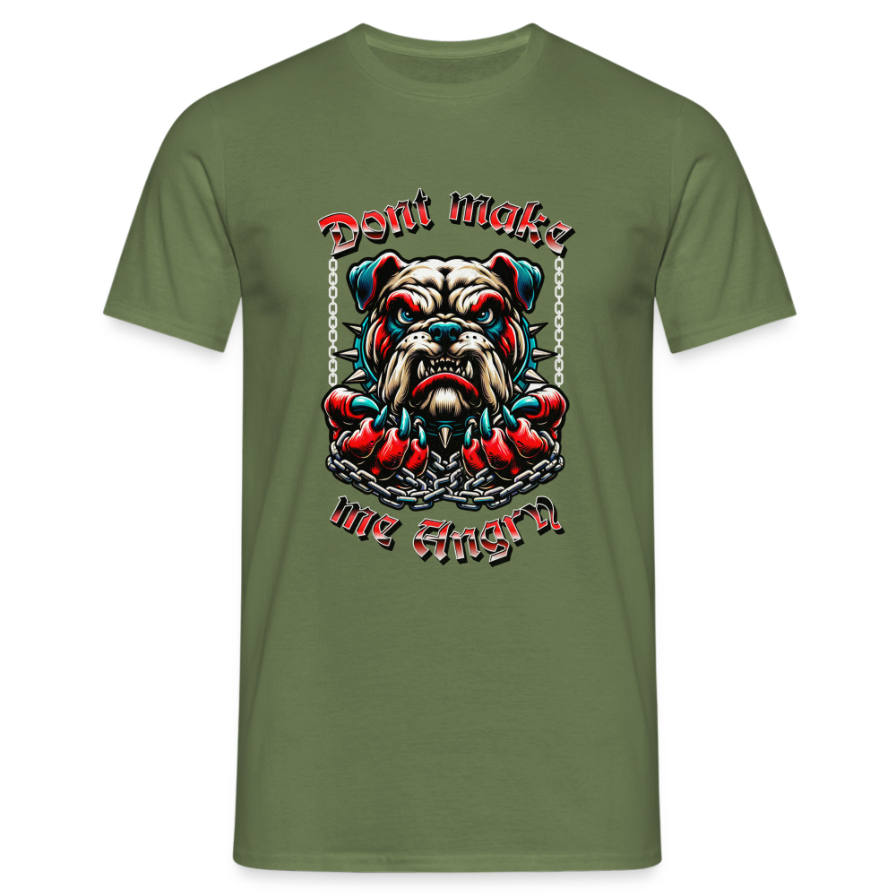 Angry Bulldog T-Shirt - Militärgrün