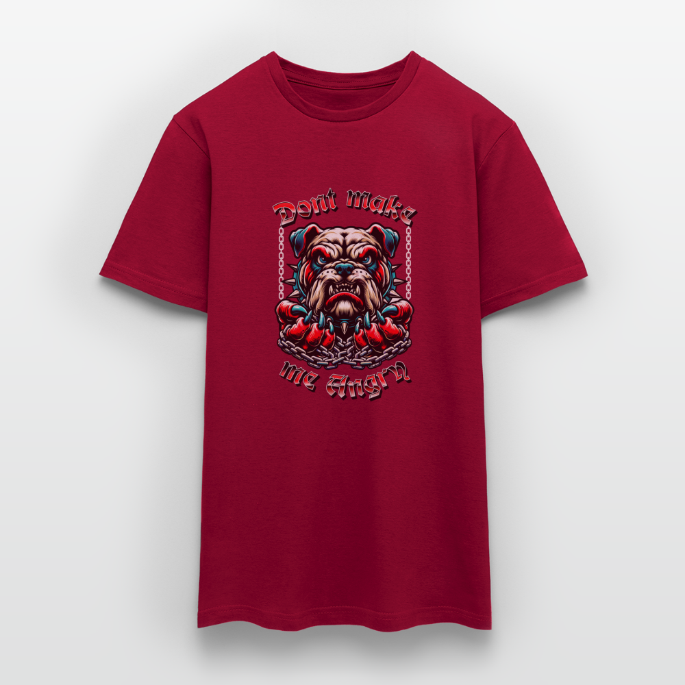 Angry Bulldog T-Shirt - Ziegelrot