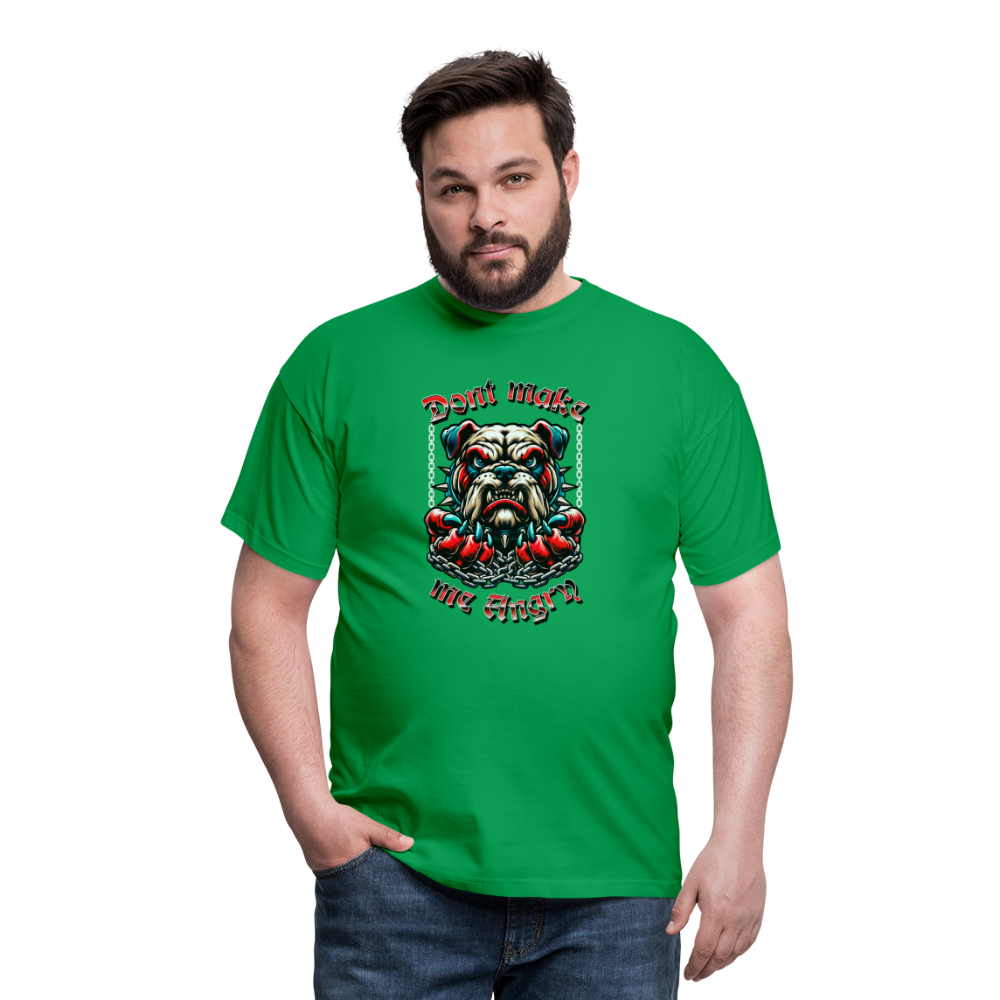 Angry Bulldog T-Shirt - Kelly Green