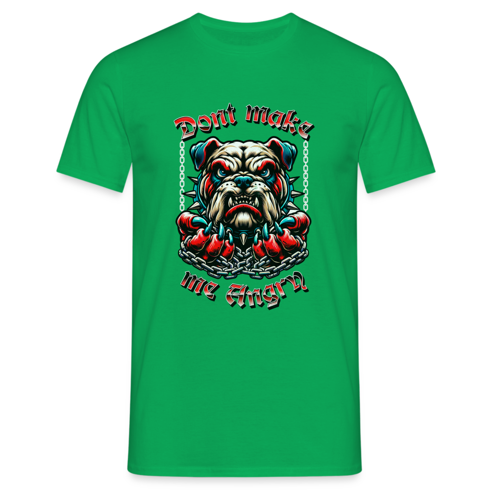 Angry Bulldog T-Shirt - Kelly Green