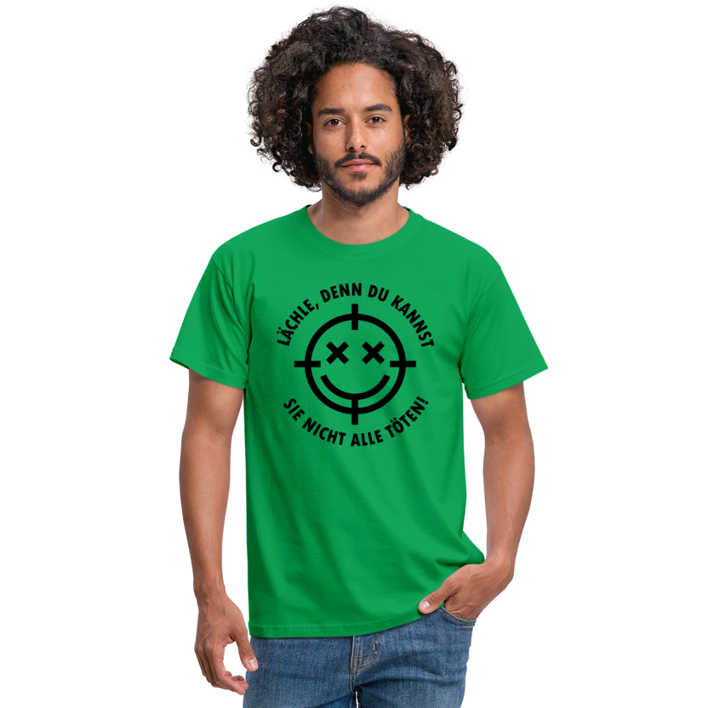 Lächle einfach T-Shirt - Kelly Green