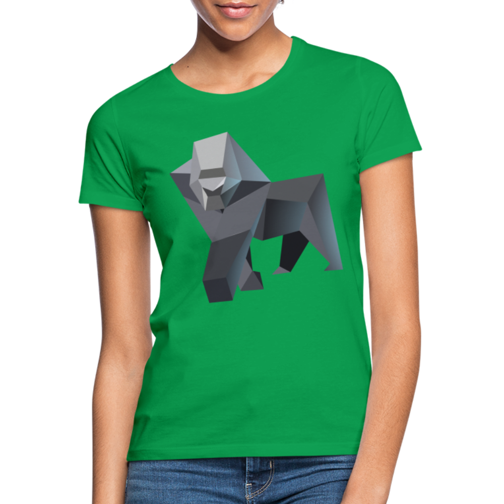 Frauen T-Shirt Gorilla - Kelly Green