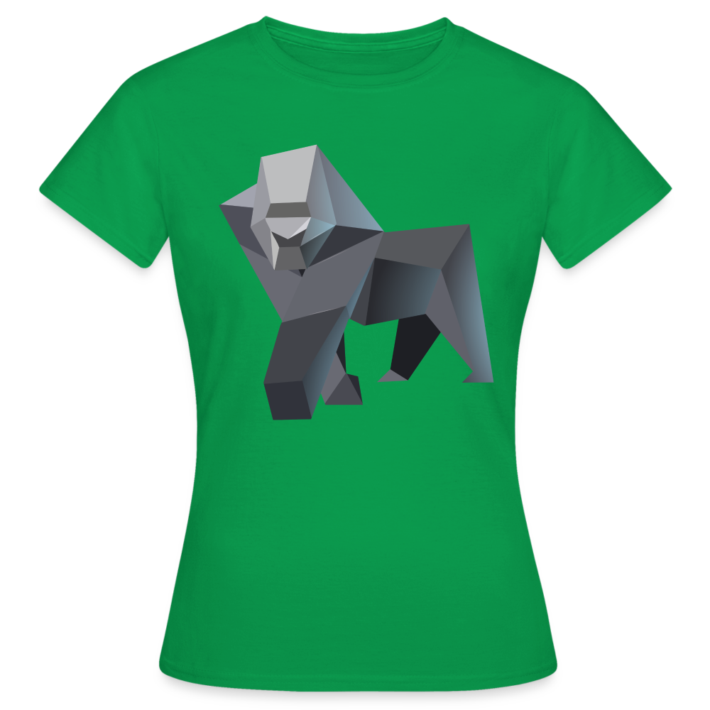 Frauen T-Shirt Gorilla - Kelly Green
