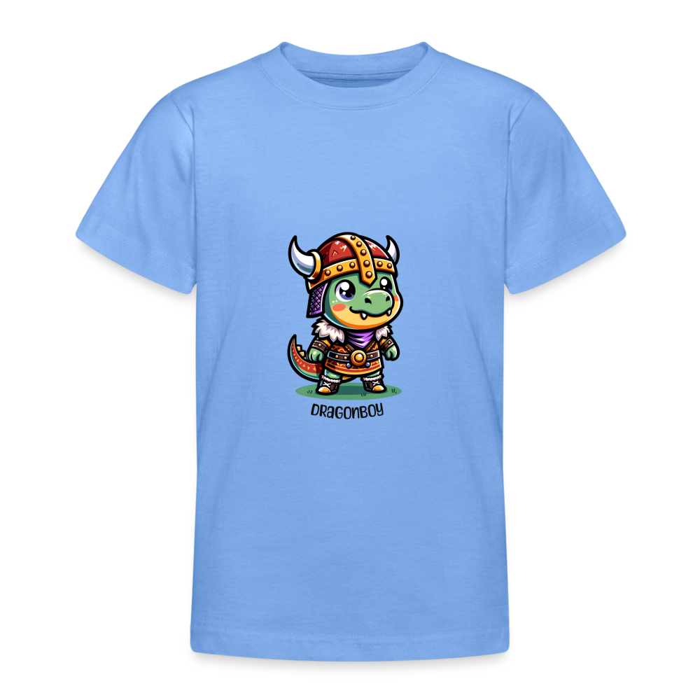Drachenjunge Teenager T-Shirt - Himmelblau