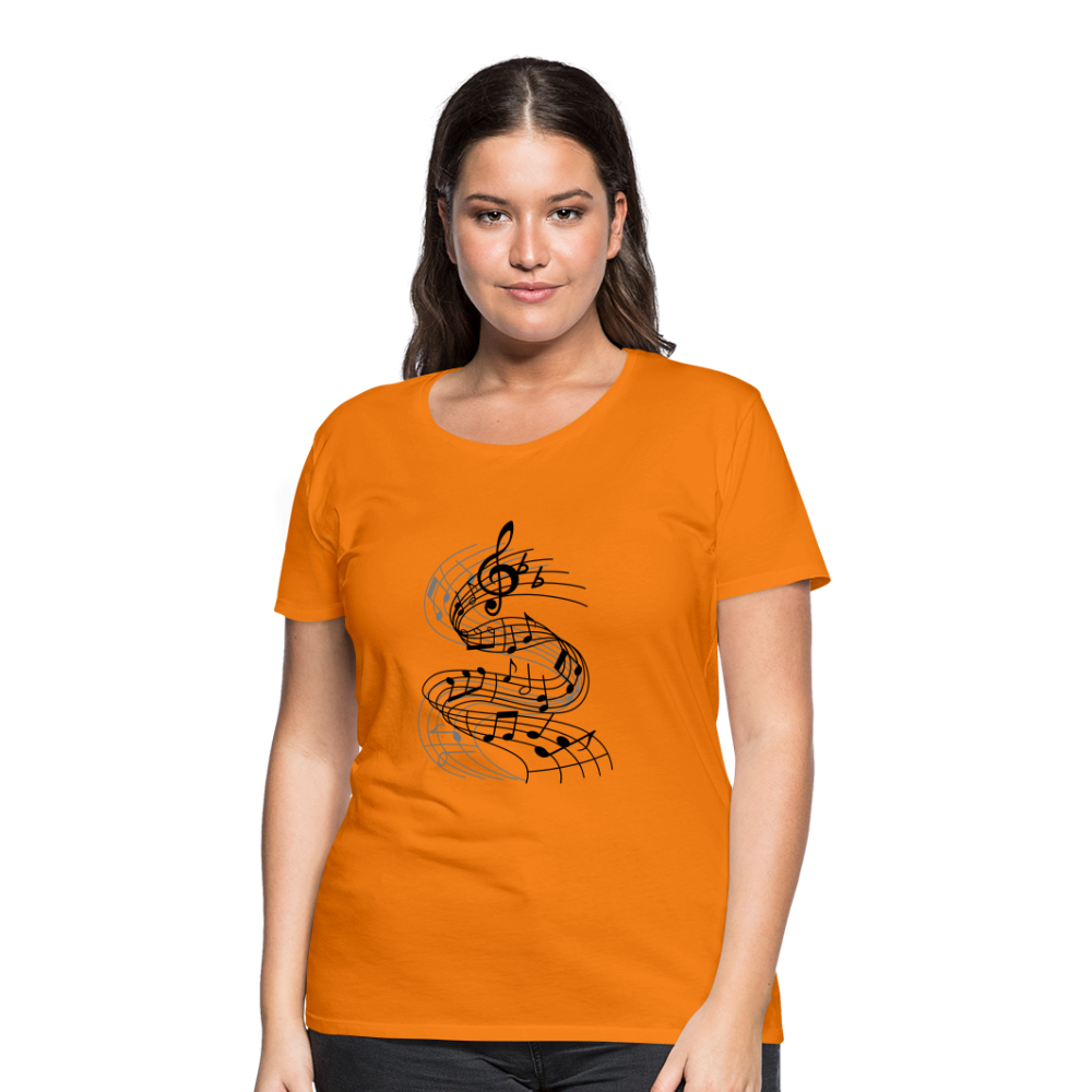 Frauen Premium T-Shirt - Orange