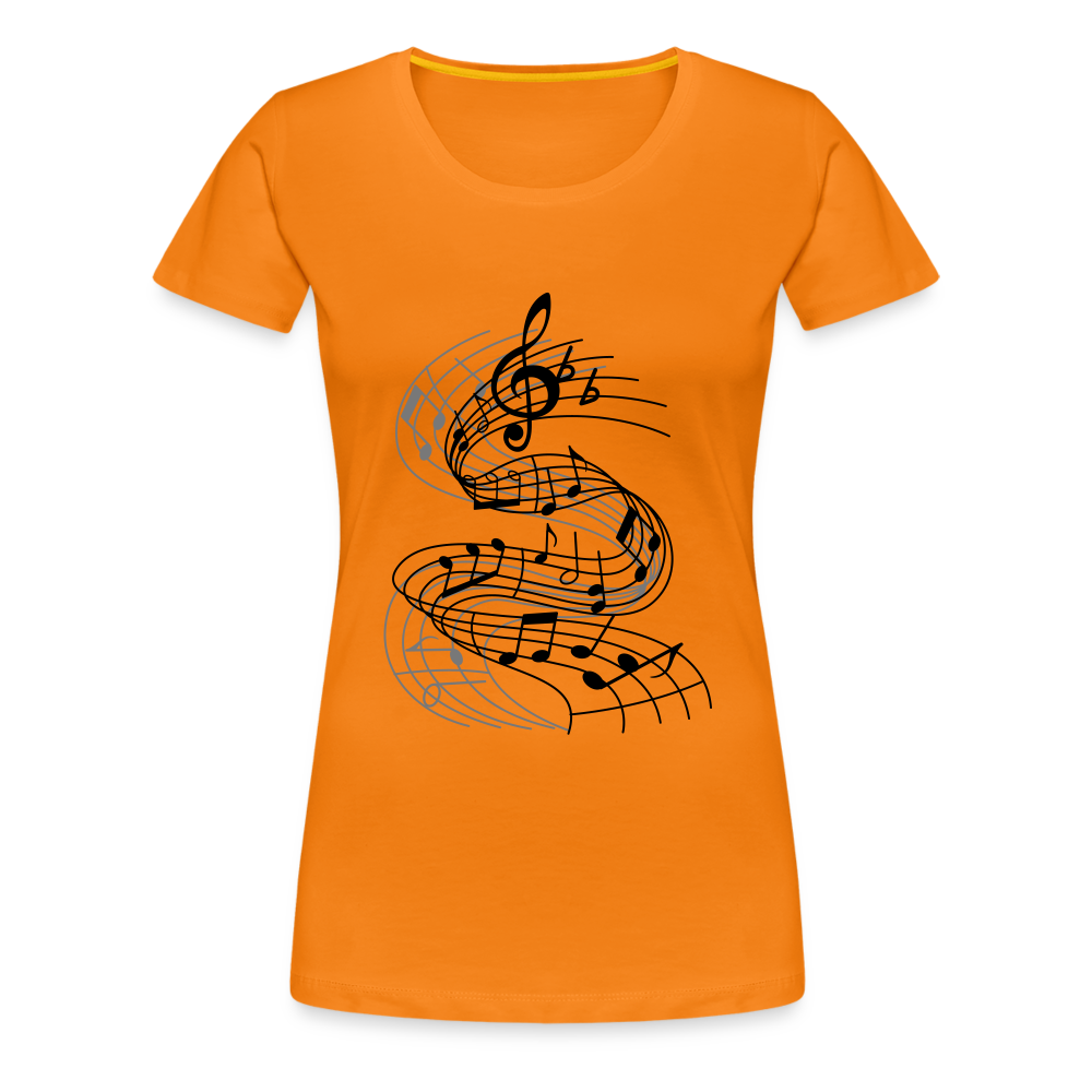 Frauen Premium T-Shirt - Orange