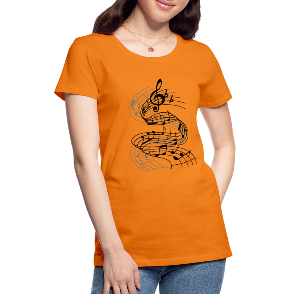 Frauen Premium T-Shirt - Orange