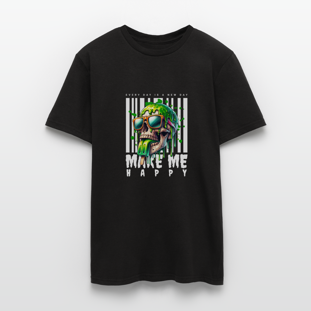 Make me Happy T-Shirt - Schwarz