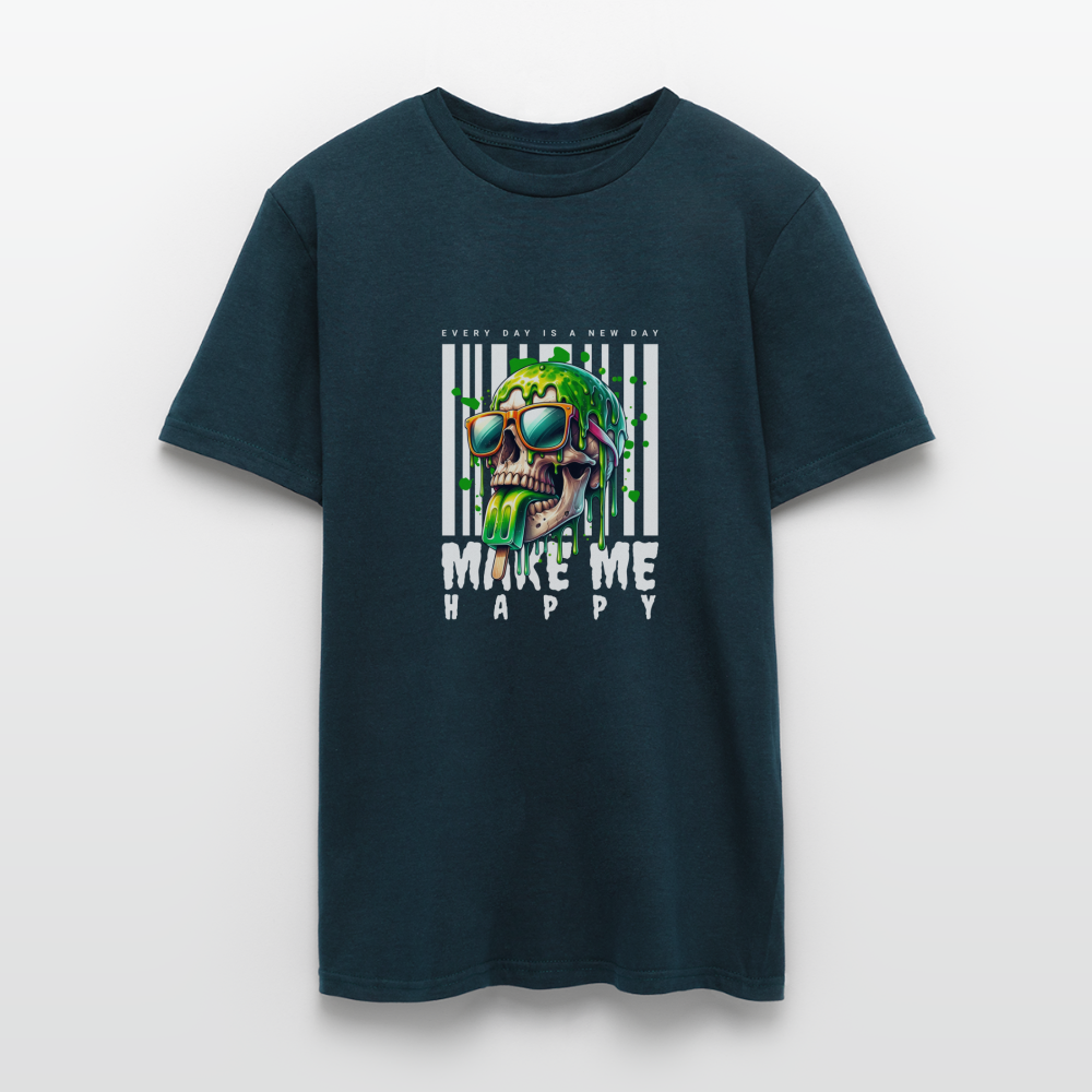 Make me Happy T-Shirt - Navy