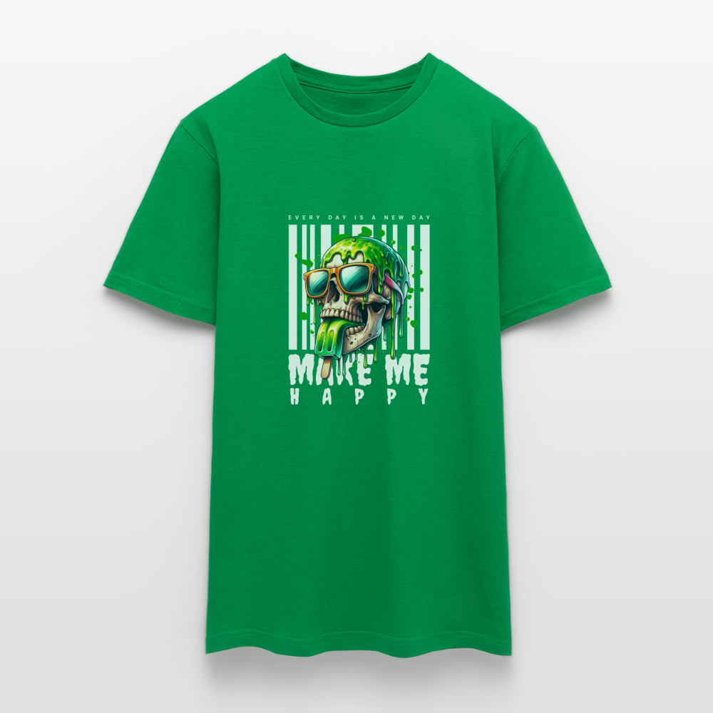 Make me Happy T-Shirt - Kelly Green