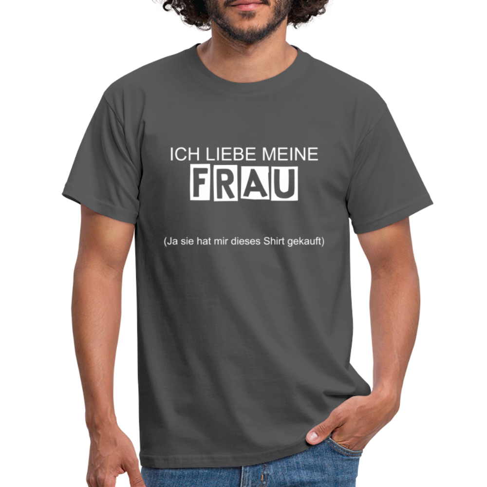 Männer T-Shirt - Anthrazit