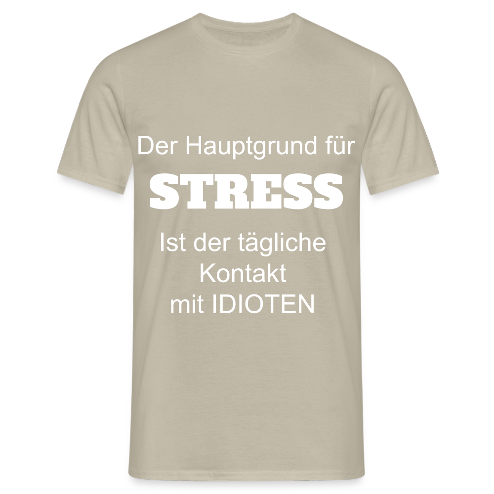 STRESS T-Shirt - Sandbeige