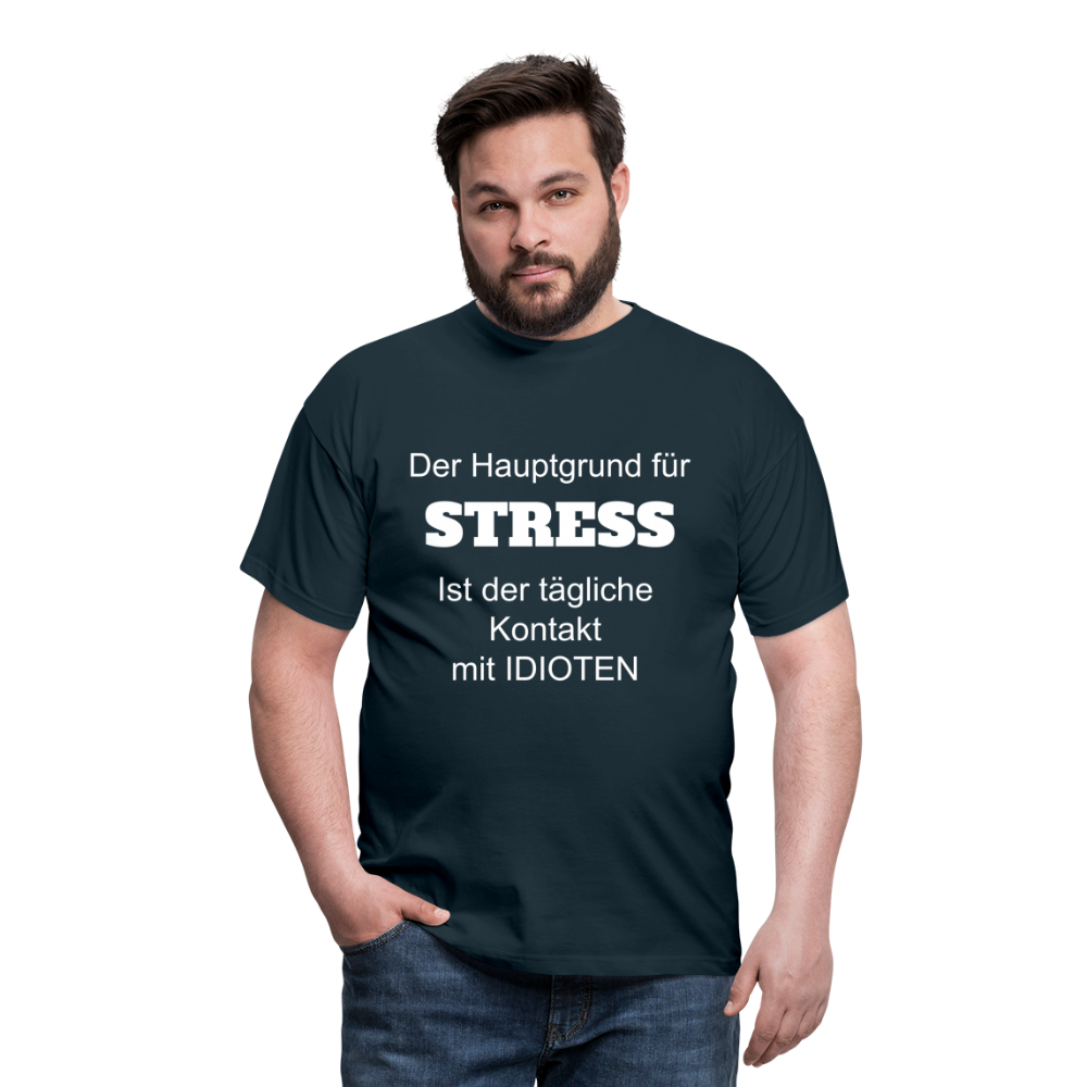 STRESS T-Shirt - Navy