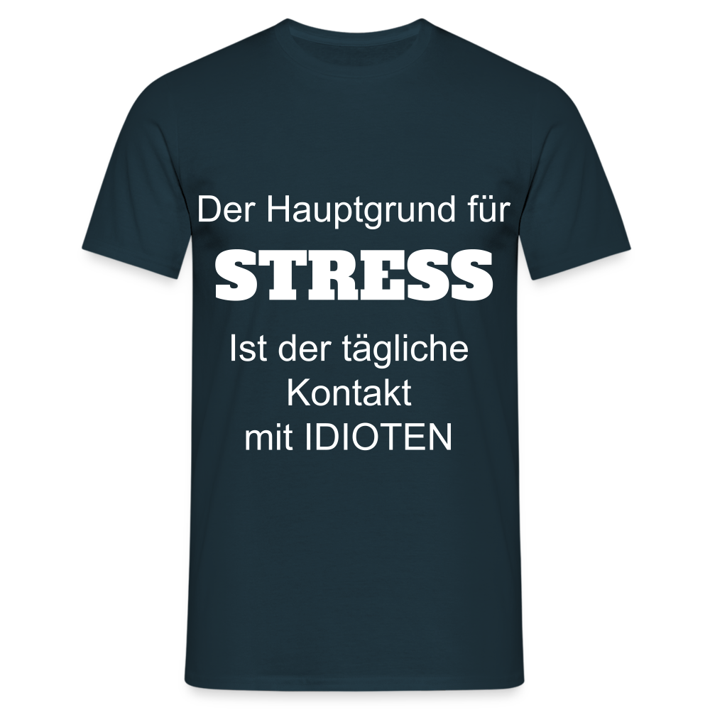 STRESS T-Shirt - Navy