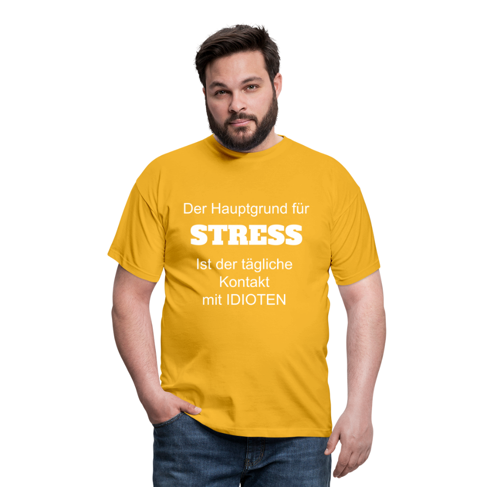 STRESS T-Shirt - Gelb