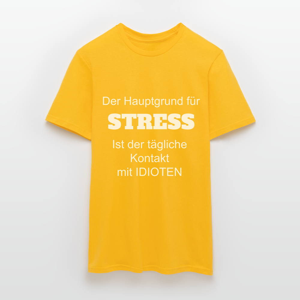 STRESS T-Shirt - Gelb