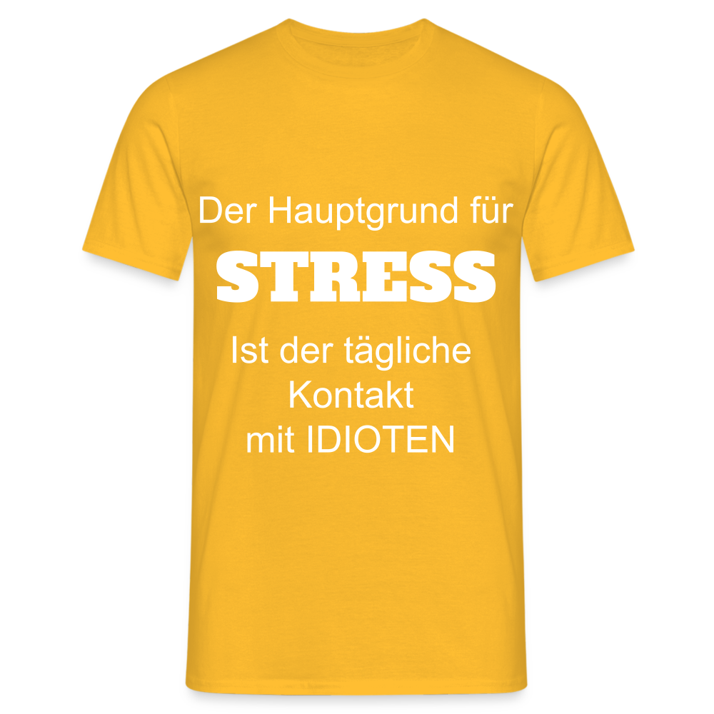 STRESS T-Shirt - Gelb