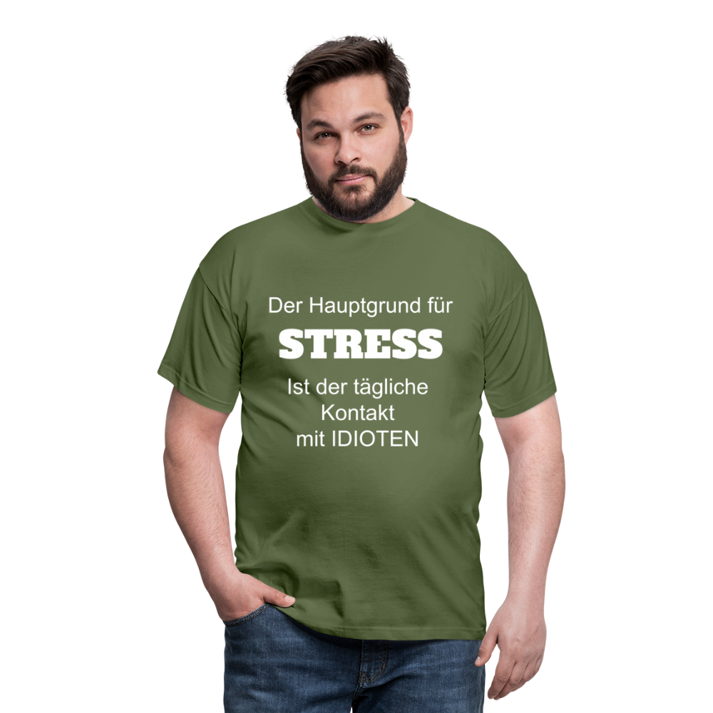 STRESS T-Shirt - Militärgrün