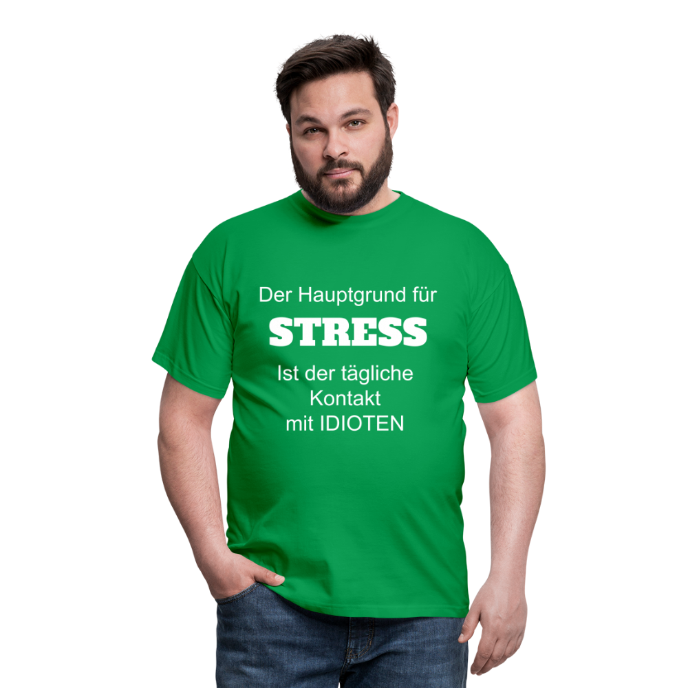 STRESS T-Shirt - Kelly Green