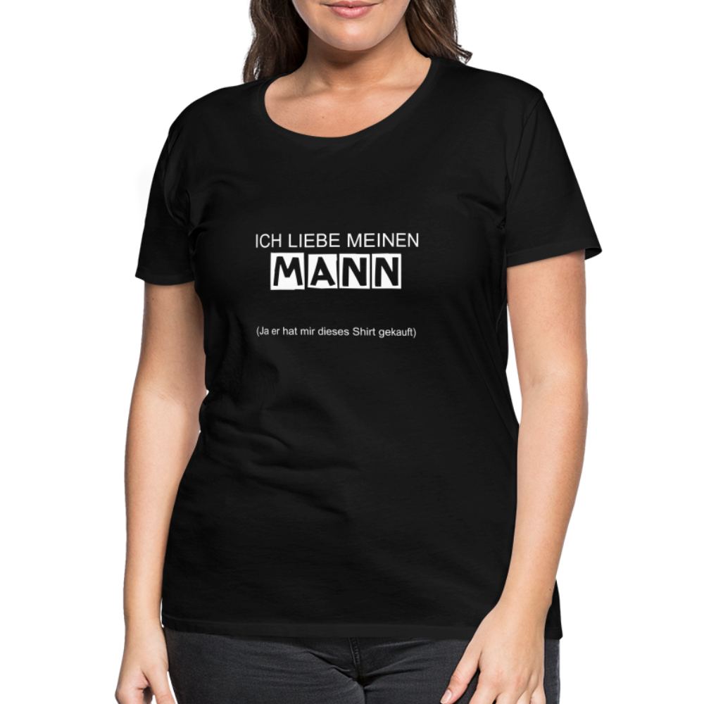 Frauen Premium T-Shirt - Schwarz