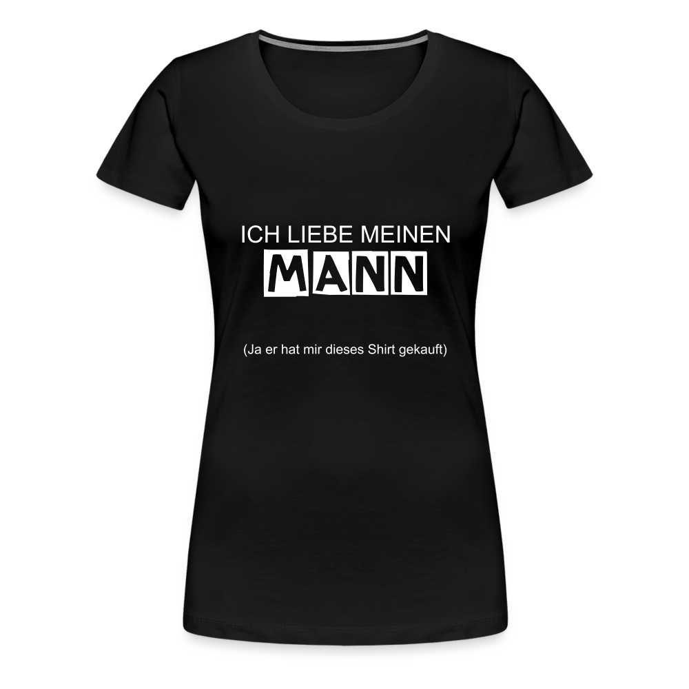 Frauen Premium T-Shirt - Schwarz