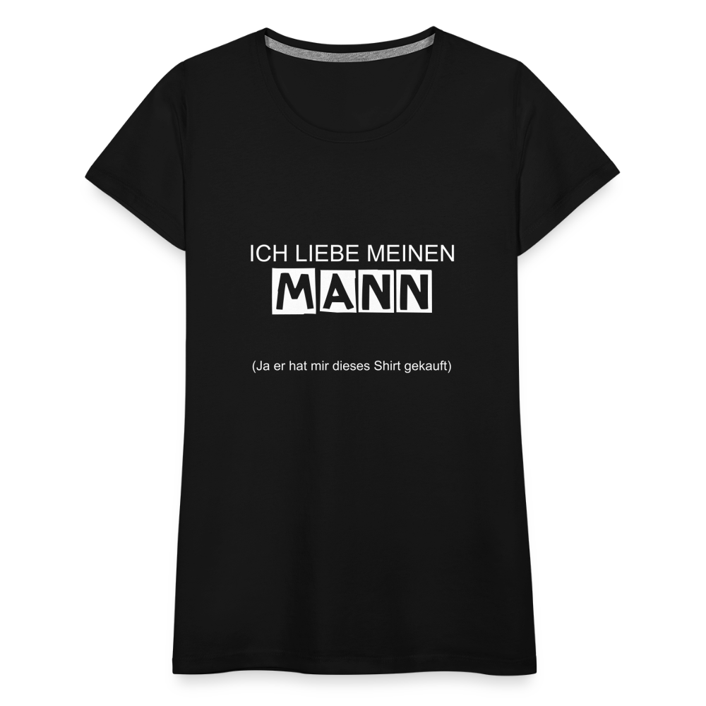 Frauen Premium T-Shirt - Schwarz