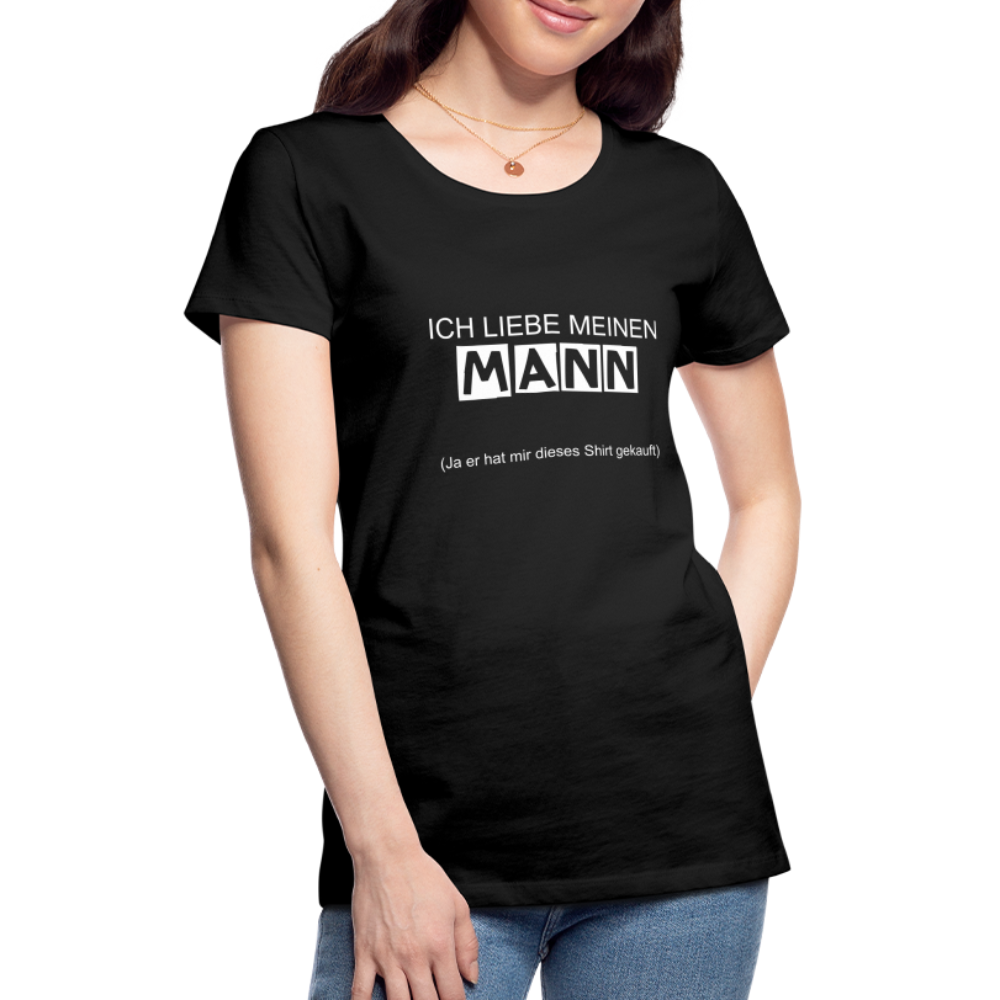 Frauen Premium T-Shirt - Schwarz