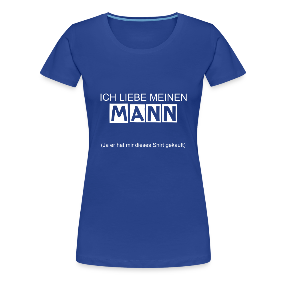 Frauen Premium T-Shirt - Königsblau