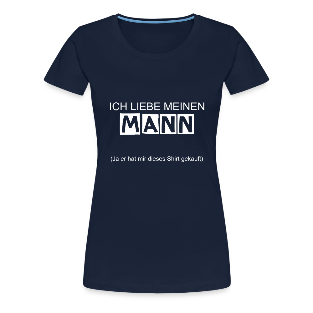 Frauen Premium T-Shirt - Navy