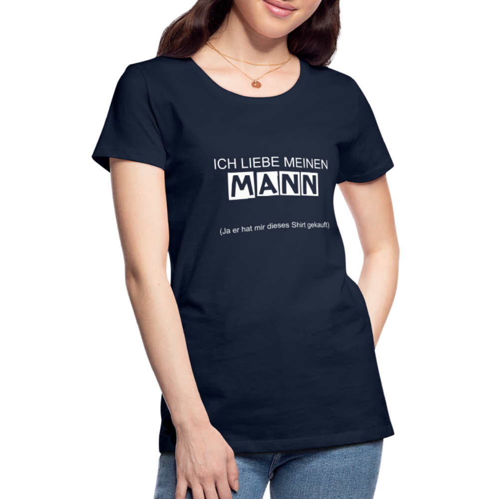 Frauen Premium T-Shirt - Navy