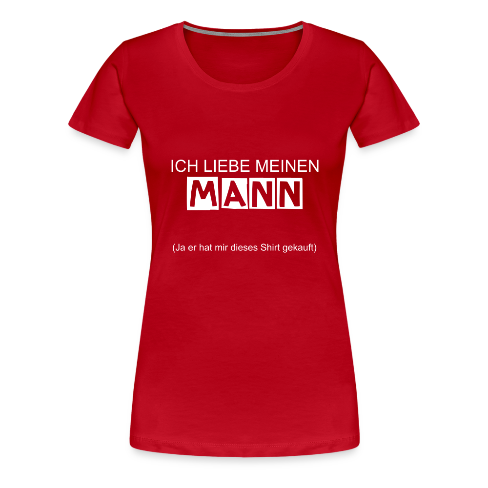 Frauen Premium T-Shirt - Rot