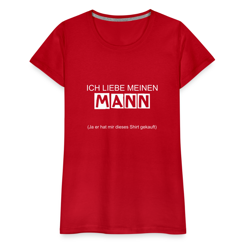 Frauen Premium T-Shirt - Rot