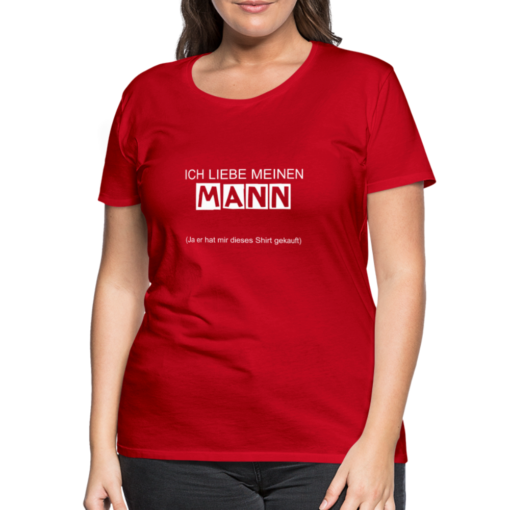 Frauen Premium T-Shirt - Rot