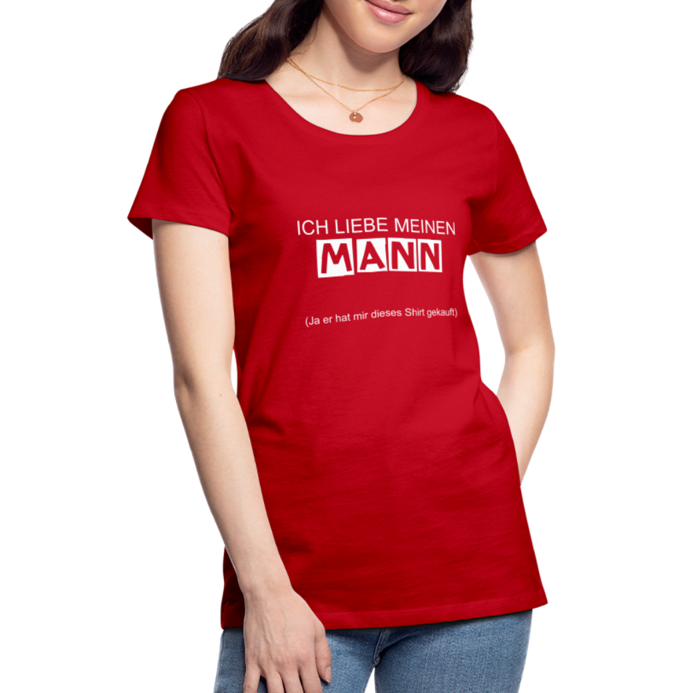 Frauen Premium T-Shirt - Rot