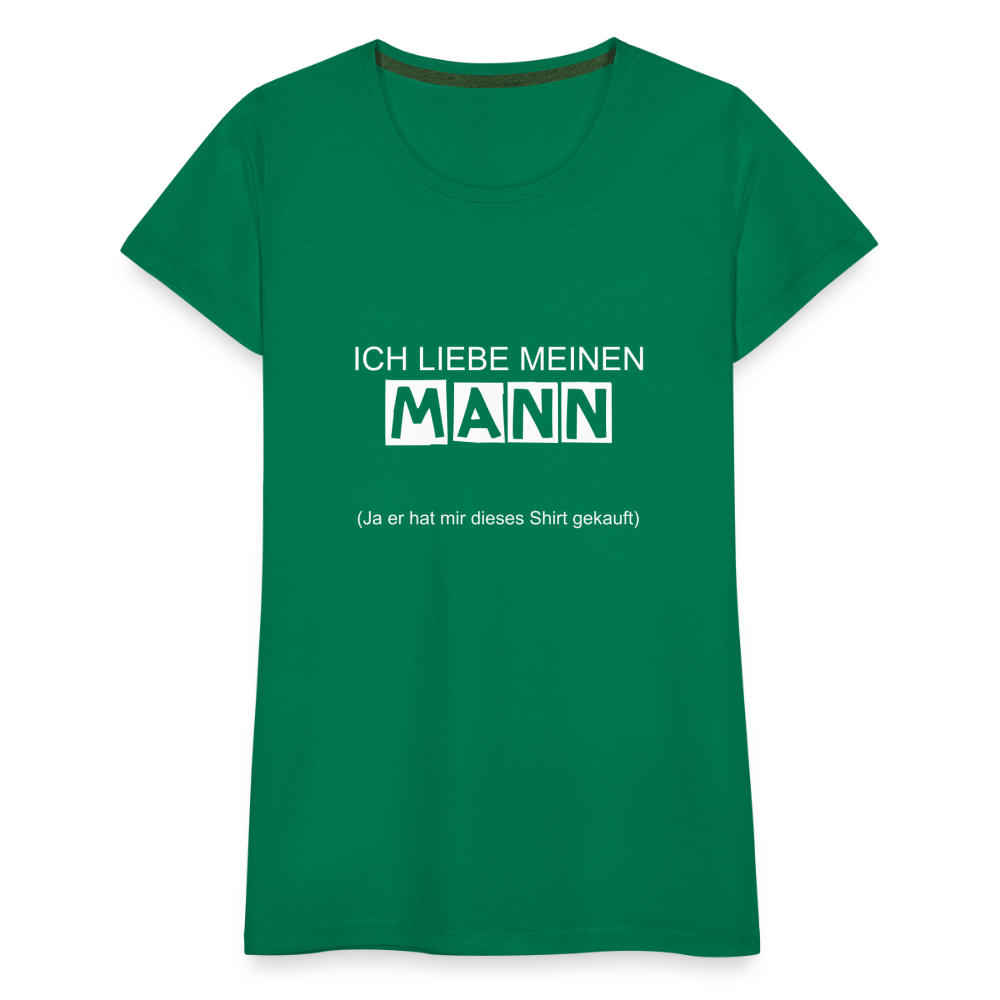 Frauen Premium T-Shirt - Kelly Green