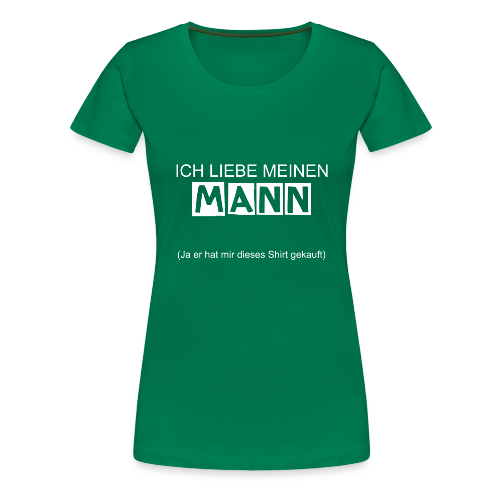 Frauen Premium T-Shirt - Kelly Green