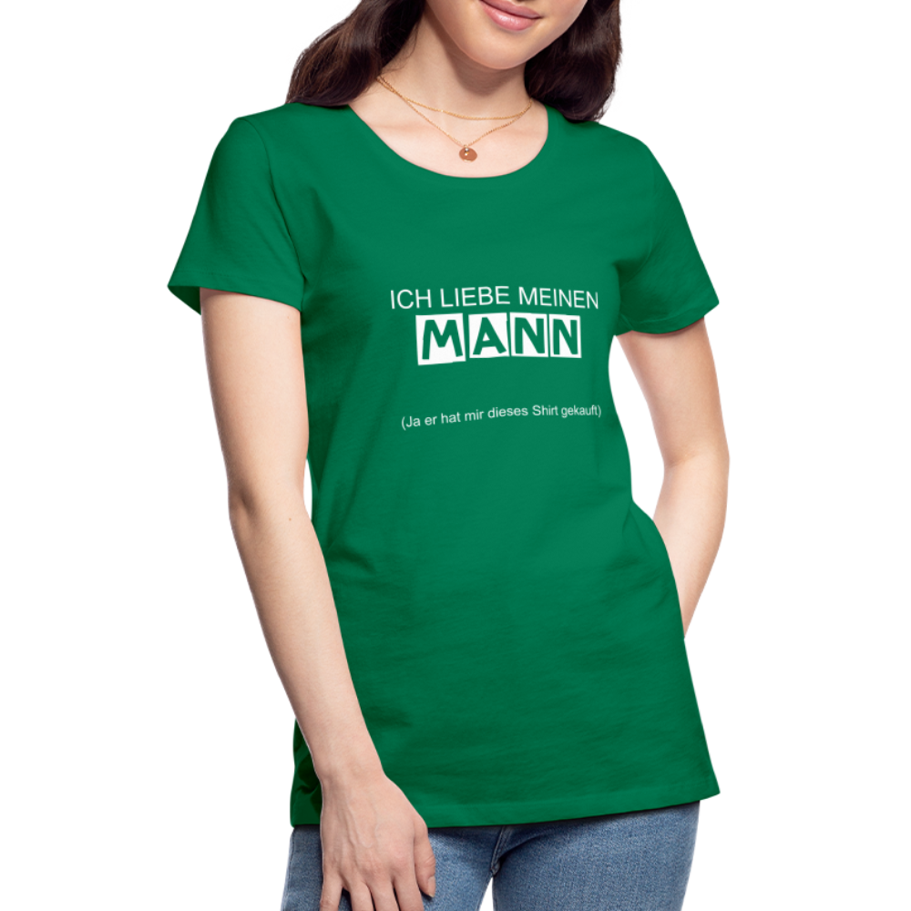 Frauen Premium T-Shirt - Kelly Green