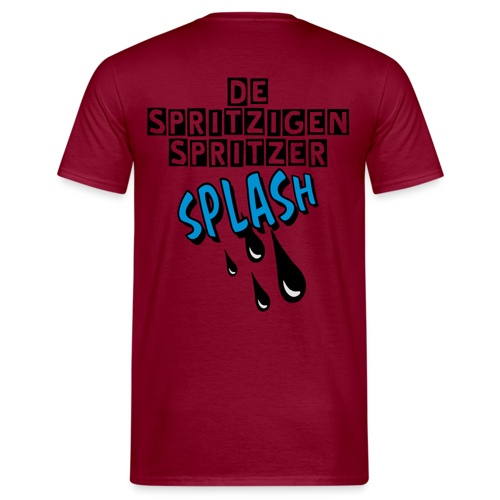 De spritzigen Spritza T-Shirt - Ziegelrot