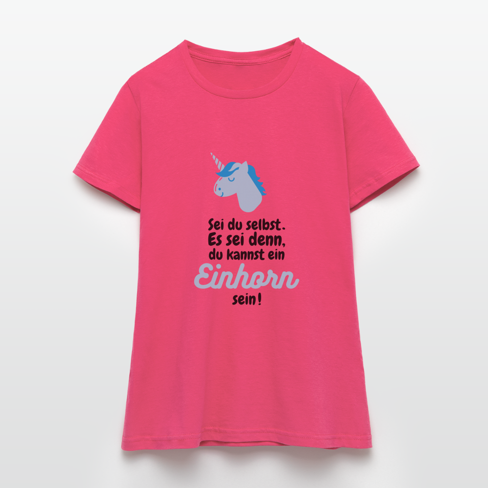 Frauen T-Shirt Einhorn - Azalea