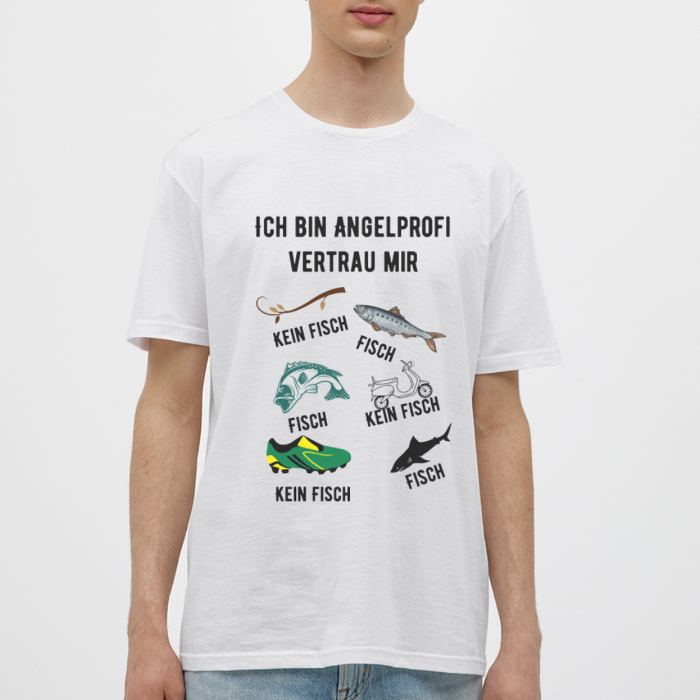 T-Shirt Angelprofi - Weiß