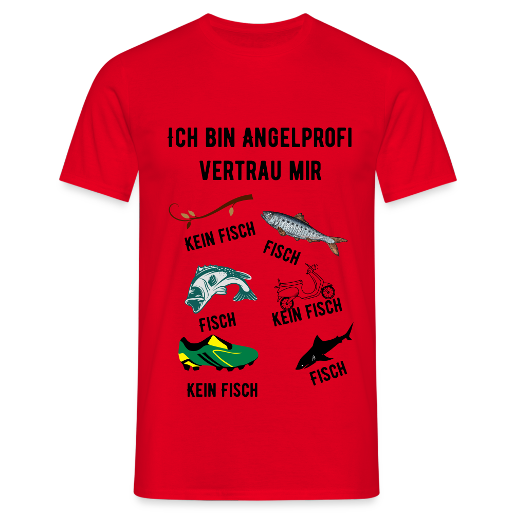 T-Shirt Angelprofi - Rot