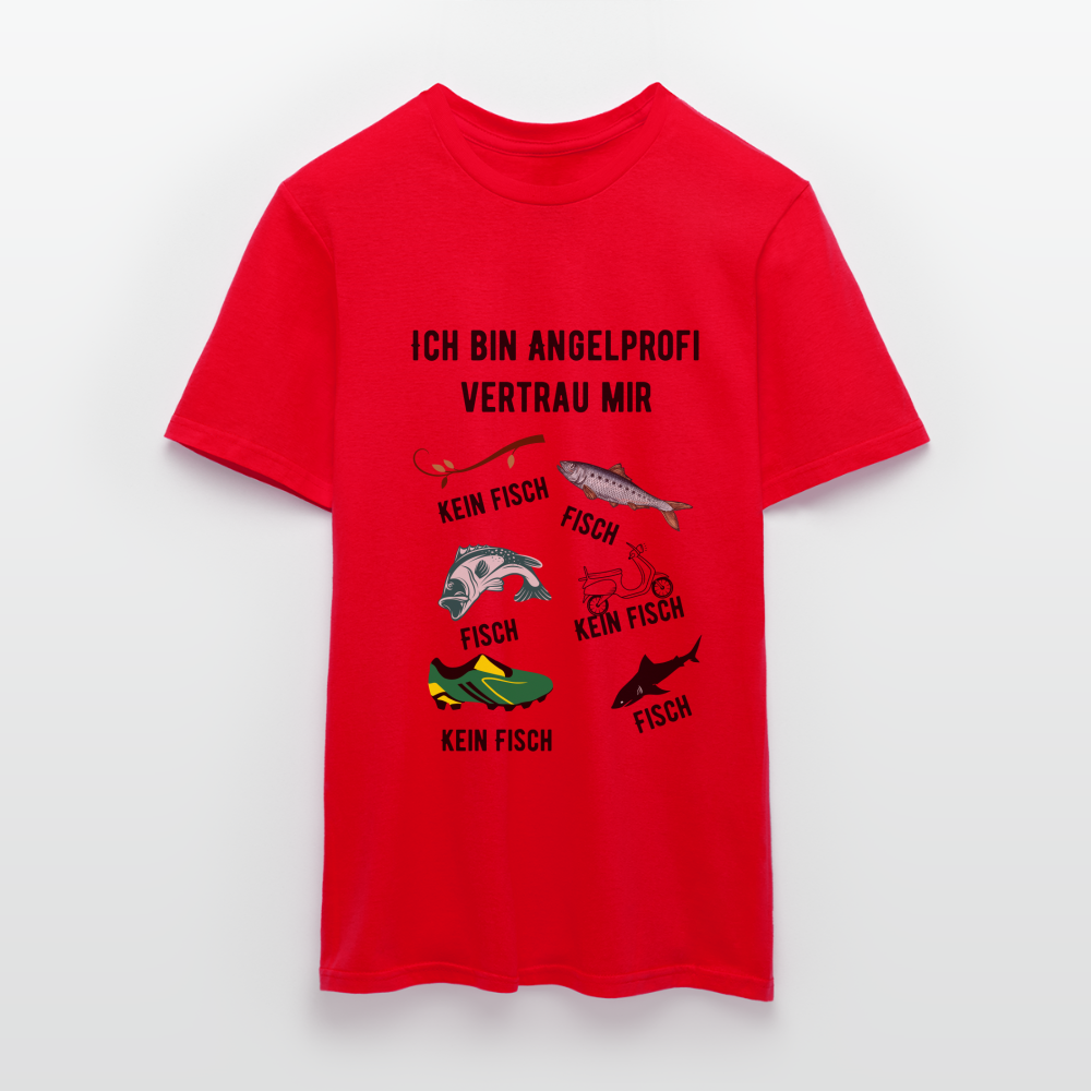 T-Shirt Angelprofi - Rot