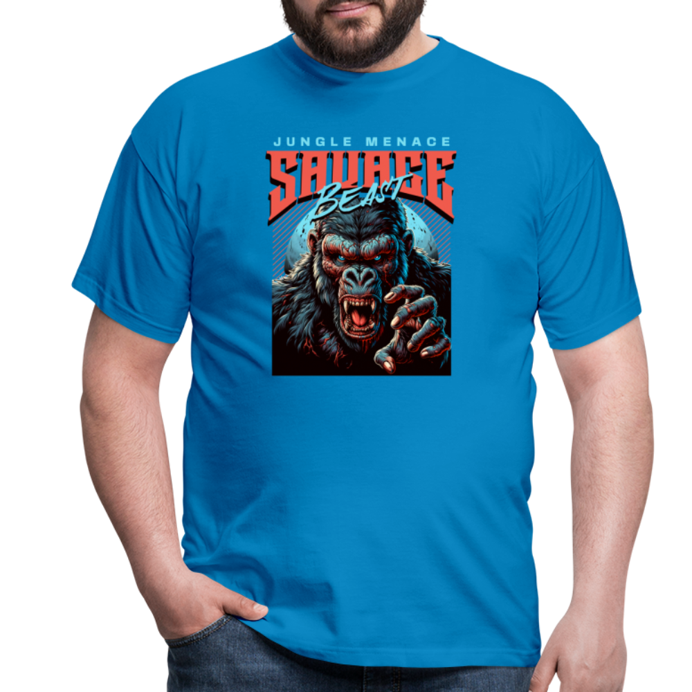 T-Shirt Beast - Royalblau