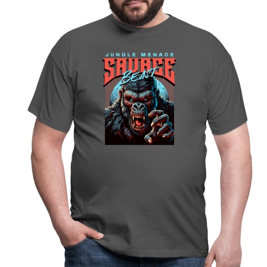 T-Shirt Beast - Anthrazit