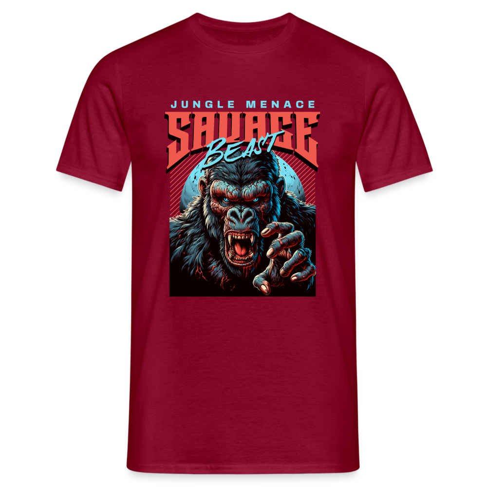 T-Shirt Beast - Ziegelrot